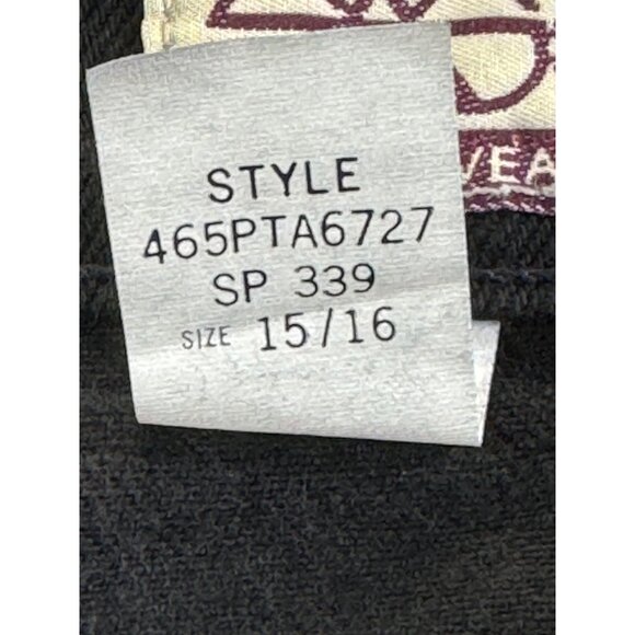 Sasson jeanwear Company Jeans Women's 15/16 Petite Black Denim Vintage - Picture 5 of 16